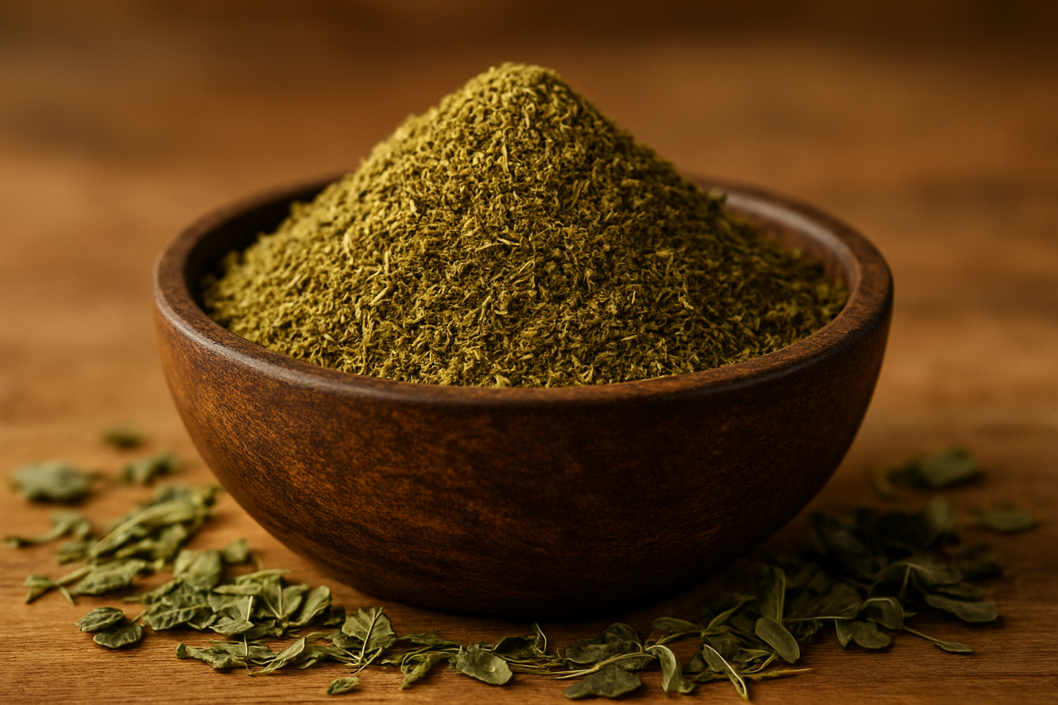 an image showing kasuri methi spices powder