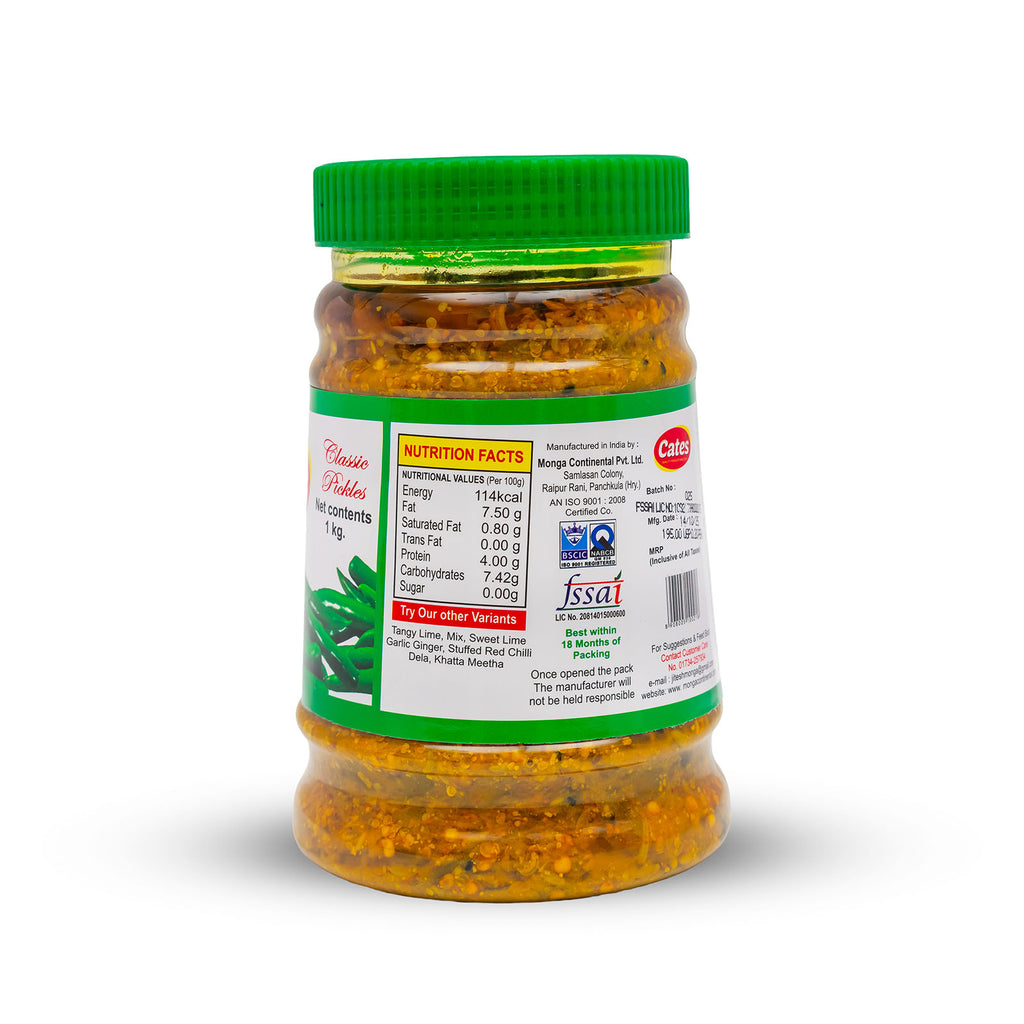 Green Chilli  Pickle